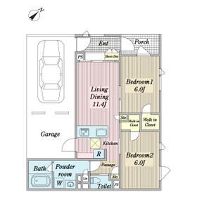 ARTribe Shinagawaの間取り