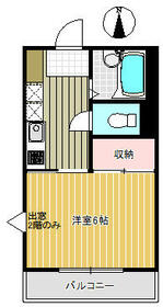 カレッジハウス10の間取り