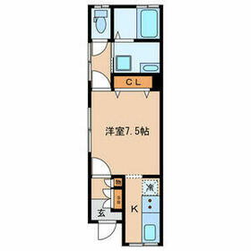 COOP KATO(コーポ カトウ)の間取り