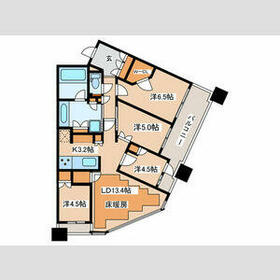 パークタワー向ヶ丘遊園(1206)の間取り