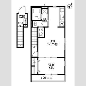 リーブルファイン相模原共和Ⅱの間取り