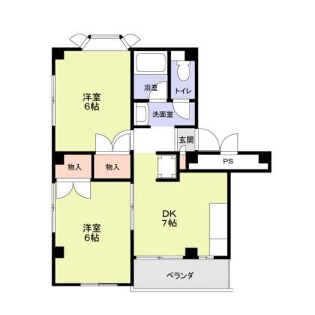 シェモア’87の間取り