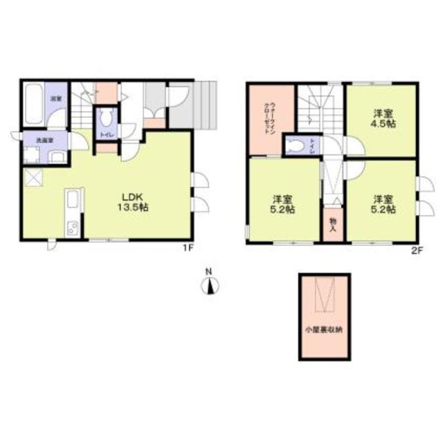 (仮称)杉並区梅里2丁目計画の間取り