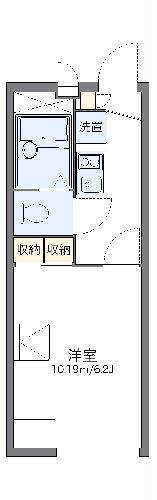 レオパレスリバーサイドの間取り