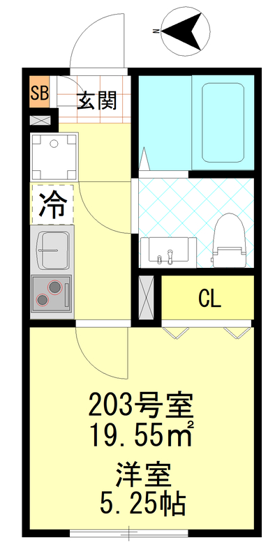 CFジオーレ大師東門前の間取り