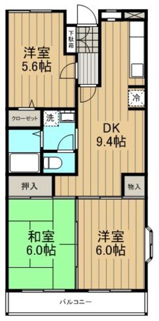 アジュール湘南の間取り