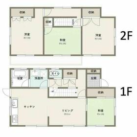 多摩市聖ヶ丘戸建の間取り