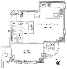 デュオ・スカーラ用賀の間取り