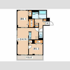 THE BALCONYの間取り