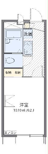 レオパレスA&Mの間取り