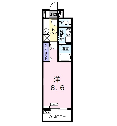 アスナロードの間取り