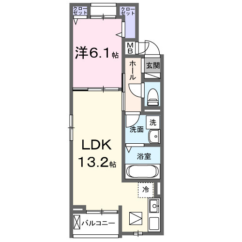 リヴァーサイド ヴィラの間取り