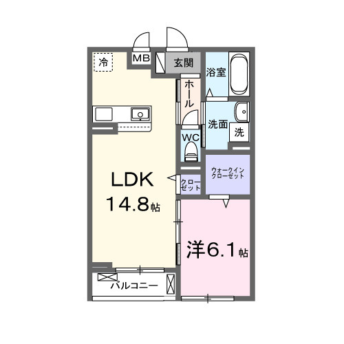 リヴァーサイド ヴィラの間取り