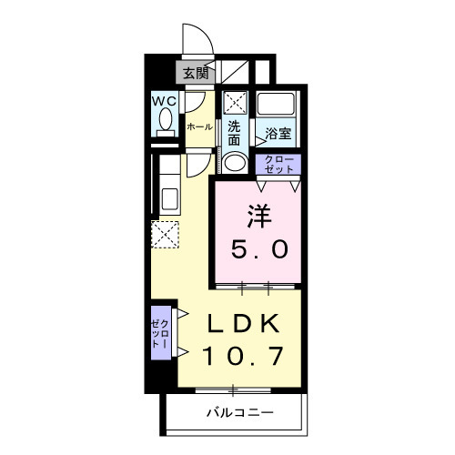 ウィングコート天王寺の間取り