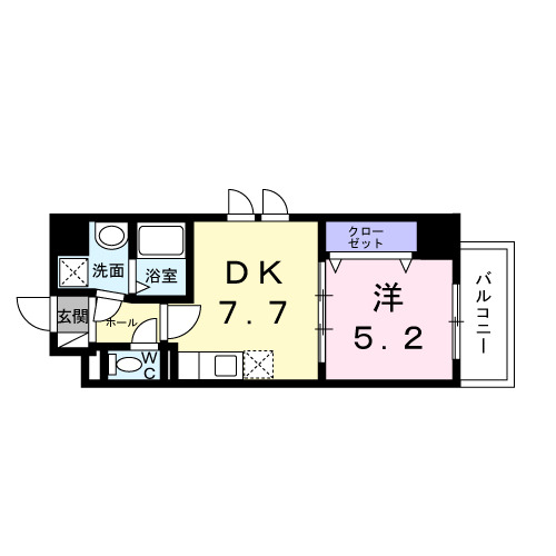 ウィングコート天王寺の間取り