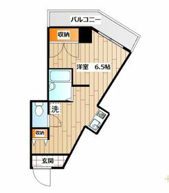 プロスペア横浜西口の間取り