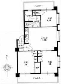 タイムポート経堂の間取り