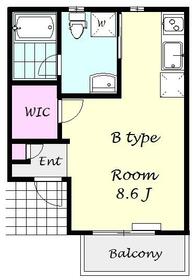 サンパティーク朝霞Cの間取り