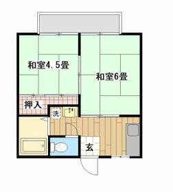 ハイツびんごの間取り