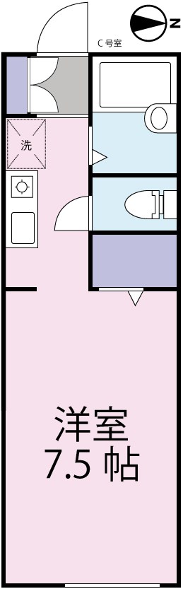 Fソレイユの間取り