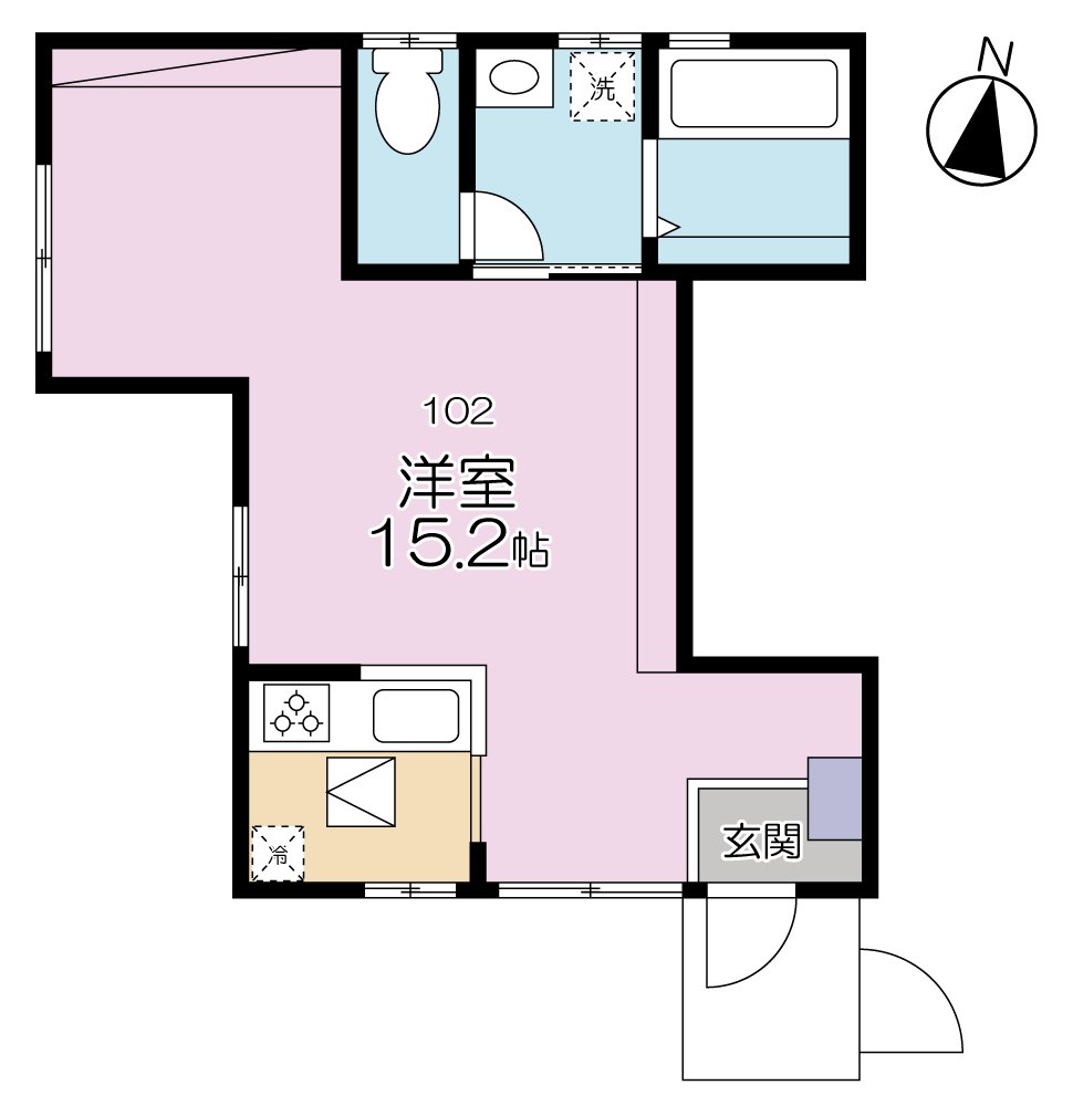 グリーン・リーフの間取り