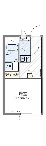 レオパレスマイルド桜町の間取り