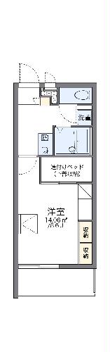 レオパレスノーブルの間取り