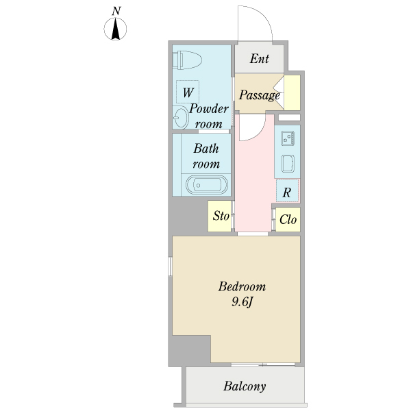 グレーシアコート金山の間取り