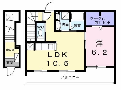 ジェルメ フェリシアの間取り