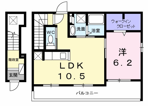 ジェルメ フェリシアの間取り