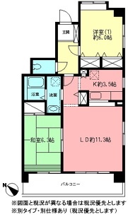 グランシャリオの間取り