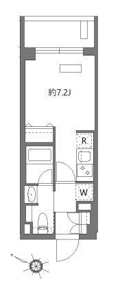 アゼスト阪東橋Ⅱの間取り