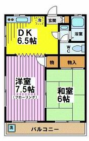 第2寿々盛マンションの間取り