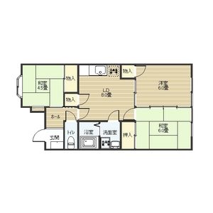 大島ビル城下の間取り