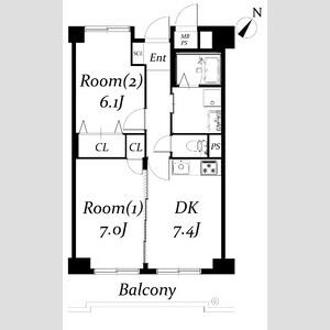 斎藤マンションの間取り