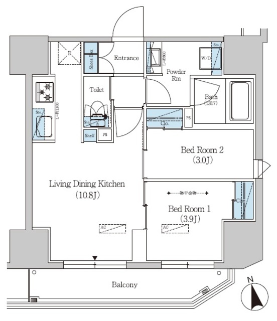 アーバネックス上野の間取り