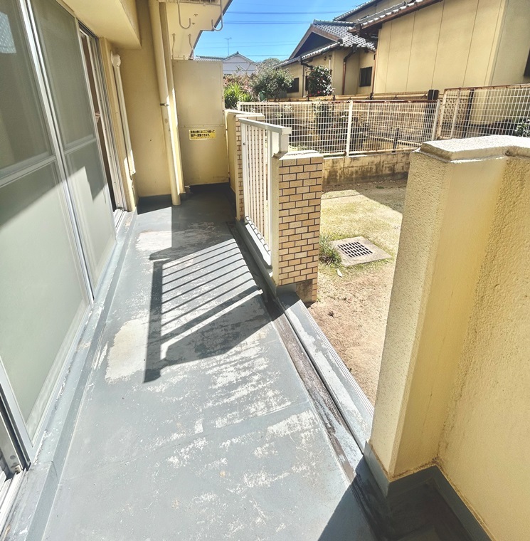 10/13 バルコニー