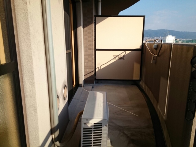 12/20 バルコニー