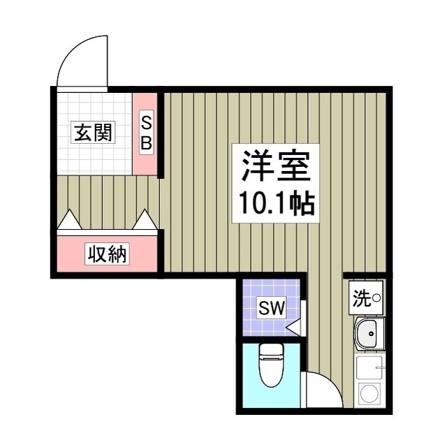 ファミール吉川の間取り