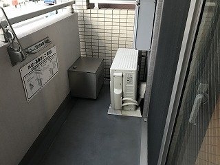 12/22 バルコニー