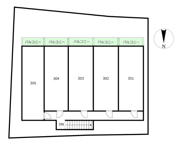 3/4 エントランス