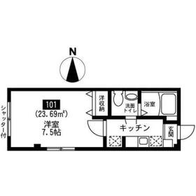 サンコート弥生の間取り