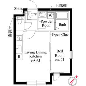 CASA PIAZZA 東池袋の間取り