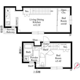 CASA PIAZZA 東池袋の間取り