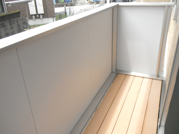 12/24 バルコニー