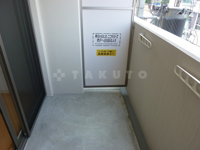 12/23 バルコニー