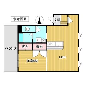 ハーネス戸祭の間取り