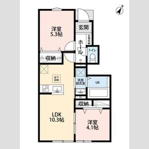 リーブルファイン志木上宗岡Ⅱの間取り