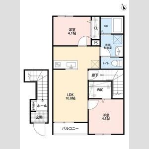 リーブルファイン久喜久喜東Ⅱの間取り