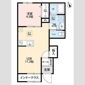 リーブルファイン久喜久喜東Ⅱの間取り